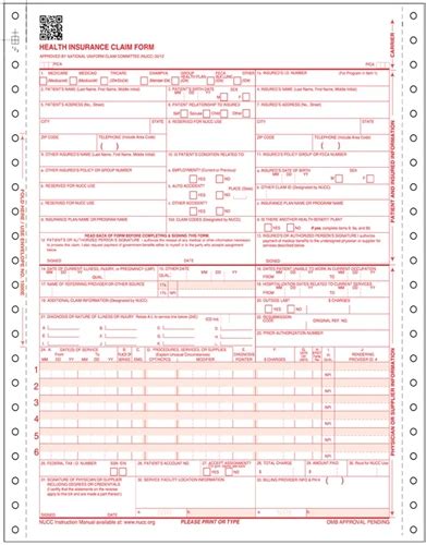 New 0212cms 1500 Form