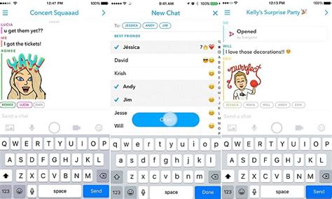 snapchat feature lets up to 16 people join conversations daily mail online