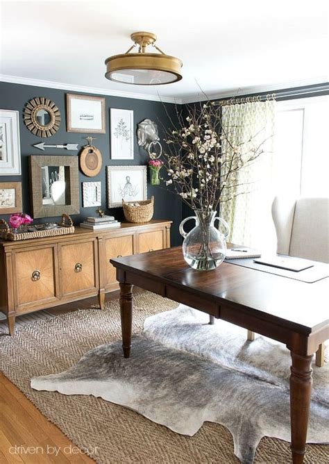 How To Style Your Home Office With A Cowhide Area Rug Shine Rugs
