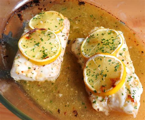 Lemon And Garlic Butter Baked Cod The English Kitchen