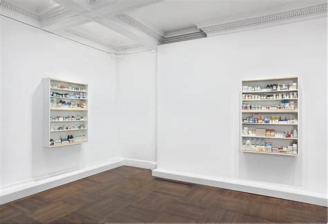 A work by damien hirst originally bought for under $800 could fetch more than $2 million when it comes up for auction in london next month. » Don't Miss - New York: Damien Hirst "Medicine Cabinets ...