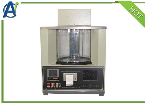 ASTM D Automatic Kinematic Viscometer For Lubricant Oil Testing