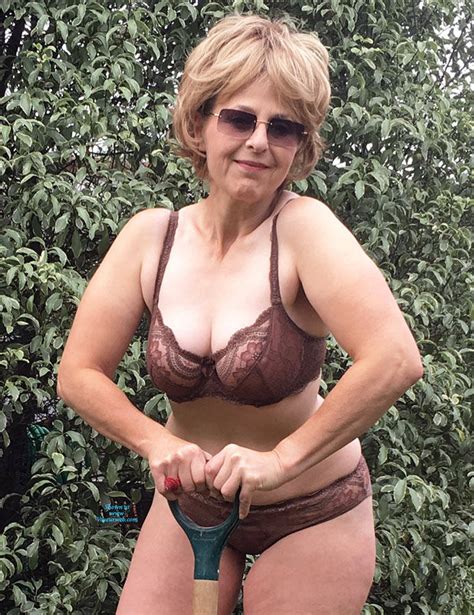 Lady Bee Naked Gardening May 2019 Voyeur Web Hall Of Fame