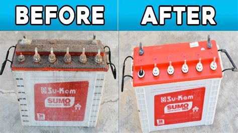 Easy Way To Repair 12v Lead Acid Battery Step By Step Revive A Old
