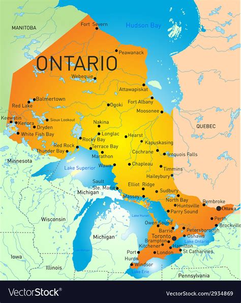 The ontario trillium benefit (otb) is the combined payment of the ontario energy and property tax credit , the northern ontario the otb program is legislated and funded by the province of ontario. Map of Ontario Cities And Towns Halton County Printable Free