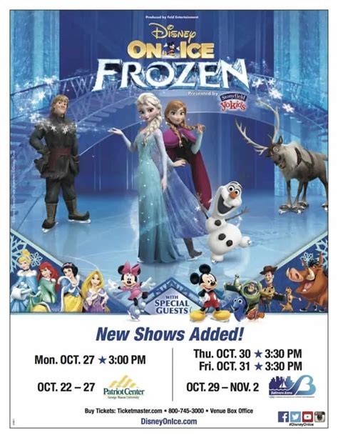 Disney On Ice Presents Frozen Perfect For The Frozen Fan In Your Home