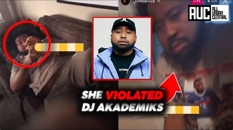 Dj Akademiks Gets Violated By His Girlfriend Youtube