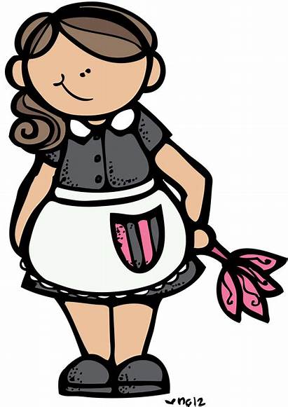 Clipart Housekeeping Cleaning Maid Service Recent