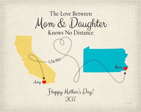 Check out more mother's day gift ideas here. The Bond Between Moms and Daughters Knows No Distance Two ...