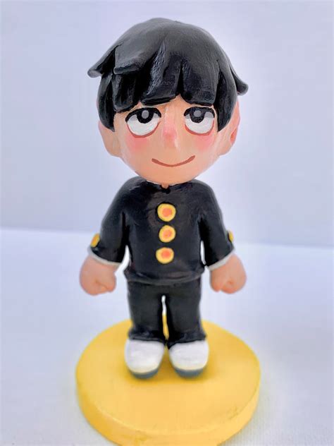 Custom Chibi Anime Clay Figure Handmade Character Figurine Etsy