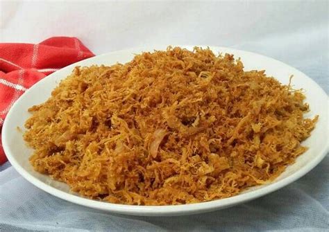 Demikian tips menggoreng kulit ayam agar hasilnya lebih renyah, gurih, dan renyah tahan lama. Cara Membuat Abon Ayam Kering Enak dan Tahan Lama