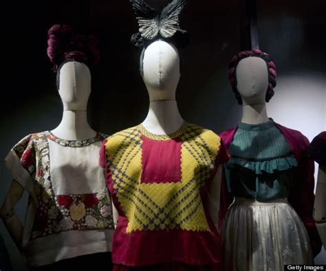 Frida Kahlos Fashionable Wardrobe Open To The World Through