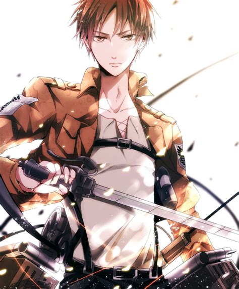 Eren jäger, der menschliche titan. Eren Jaeger - Attack on Titan Photo (35495472) - Fanpop