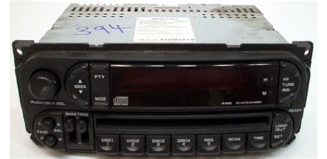 2001 2005 Chrysler Sebring Factory Amfm Radio 4 Disc Infinity Cd