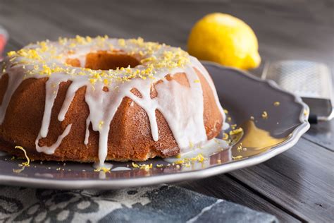 Lemon Bundt Cake With Glaze Recipe