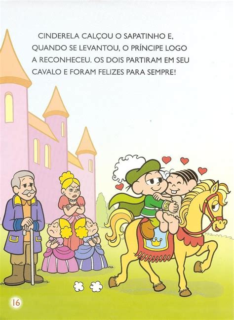 História Da Cinderela Texto Pequeno