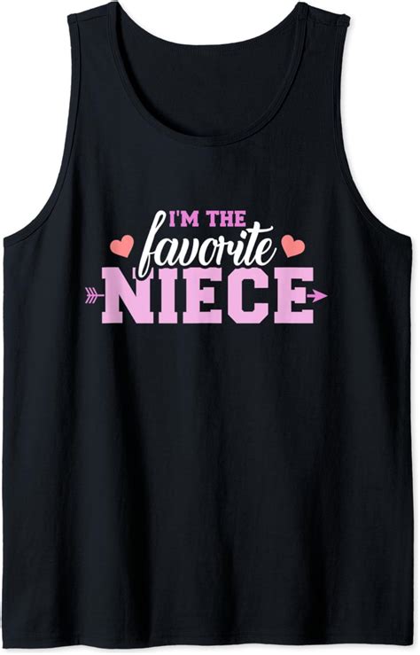 Amazon Com I M The Favorite Niece Tank Top Clothing Shoes Jewelry