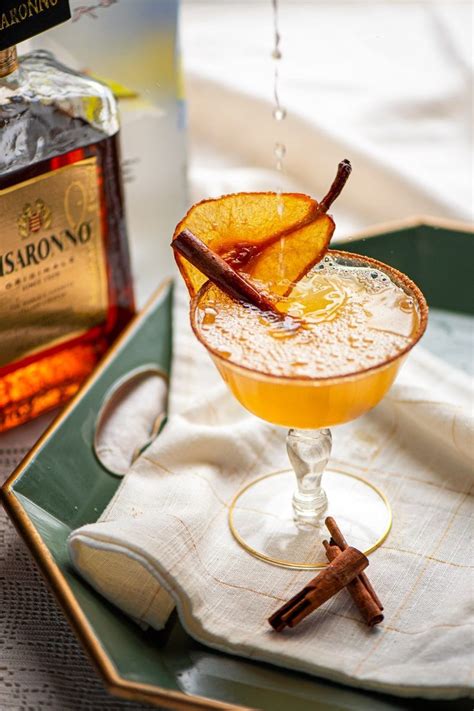 Shake Up A Spiced Pear Martini To Celebrate Autumn Cinnamon And Cardamom Combine With Pear
