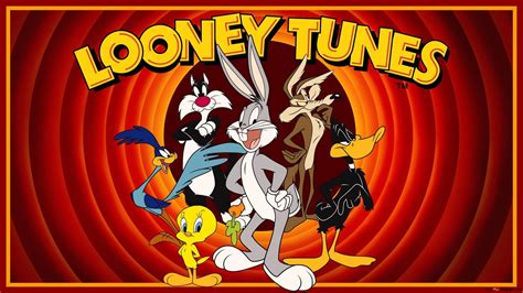 Looney Tunes Cartoon Characters In Front Of The Screen Hd Wallpaper
