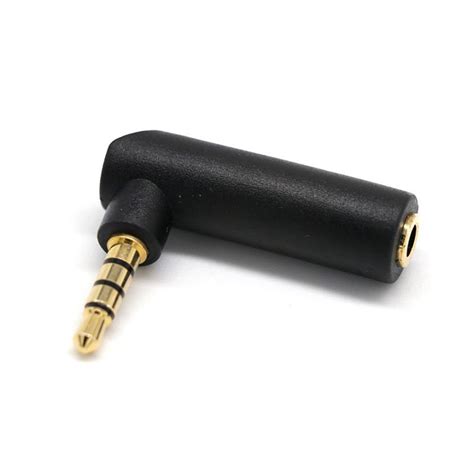 Buy Jack Connector 3 Pole 4 Pole Plug 35mm Male To Female Stereo Audio
