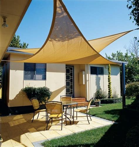 Diy Shade Sail Simple Practical And Recommended