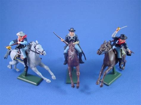 Britains Deetail Toy Soldiers Little Big Horn Mounted Us 7th Cavalry Set 2