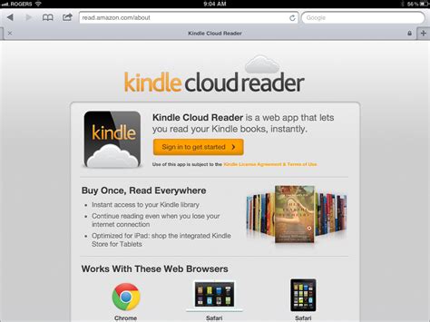 Amazon Announces Kindle Cloud Reader Web App For Ipad Mac Windows Imore