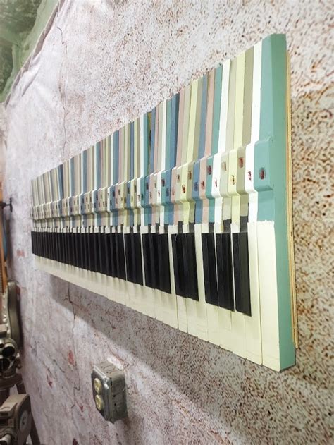 Piano Wall Art Piano Keys Art Musical Decor - Etsy