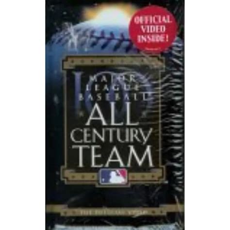 Major League Baseball All Century Team Vhs Tape 585 Picclick