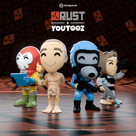 Youtooz Exclusive Rust Figurines Corrosion Hour