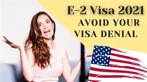E2 Visa 2021 3 Mistakes To Avoid When Applying For E2 Investor Visa To The Usa Youtube