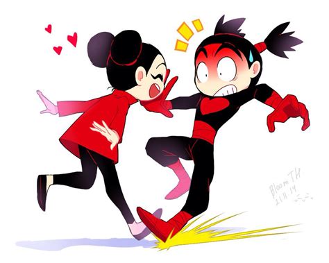 Pin By Anujin On Garu X Pucca Pucca Disney Fan Art Old Cartoons