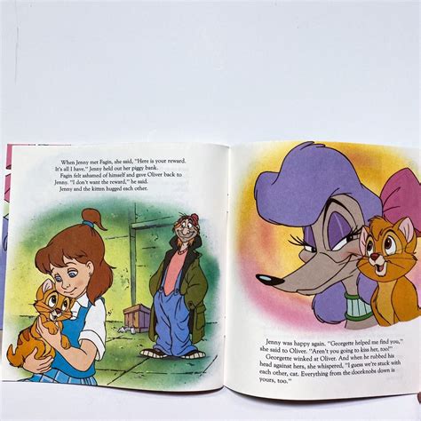 Oliver And Company The More The Merrier Book 1988 Soft Cover Walt Disney Book Ebay