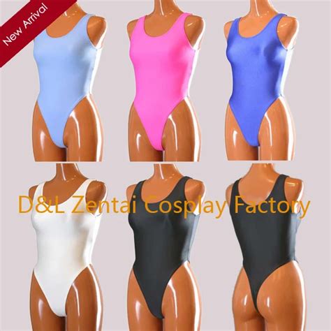 Free Shipping Dhl Sexy Adult Lycra Spandex Skin Tight Bodysuit One Piece Swimsuit Leotard 5