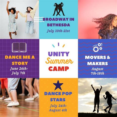 Unity Dance Summer Camp Open House Unity Dance And Movement Bethesda