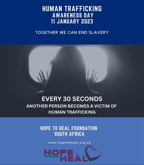 Human Trafficking Awareness Day The Day To Wear Blue Hope To Heal