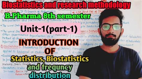 Introduction To Biostatistics Biostatistics And Research Methodology