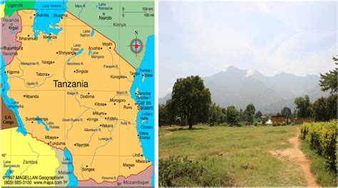 Location Map And Photograph Of Morogoro Tanzania Photo Credit Mussa