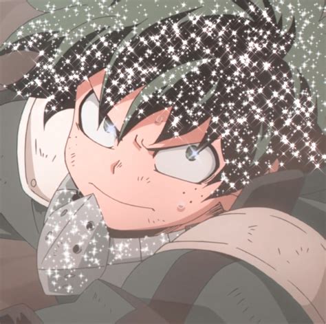 The Best 30 Aesthetic Anime Deku Glitter Pfp