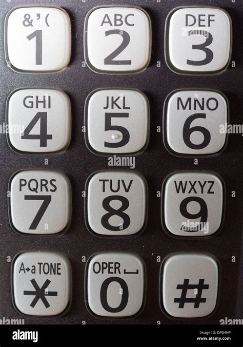 Cellphone Keypad Hi Res Stock Photography And Images Alamy