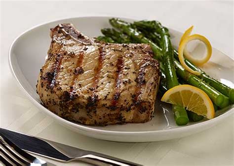 It is very easy to over cook this cut and dry it by far the absolute best recipe for grilled pork chops. Bone-In Center Cut Pork Chop, Fiorentina Style Recipe