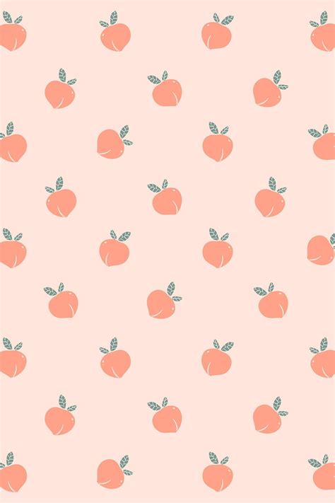 Peach Wallpaper Fruit Wallpaper Simple Iphone Wallpaper Iphone