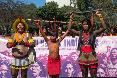 Marcha Das Mulheres Indígenas 10 A 14092019 Brasília Flickr