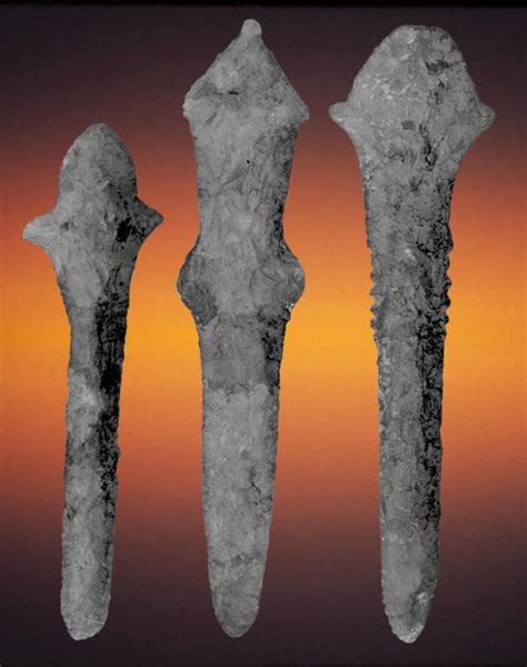 Biface Stone Maces Found At Spiro Mounds Manufactured Ca 1200 1400 Ad