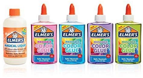 Elmers Glow In The Dark Slime Recipe With Magical Liquid
