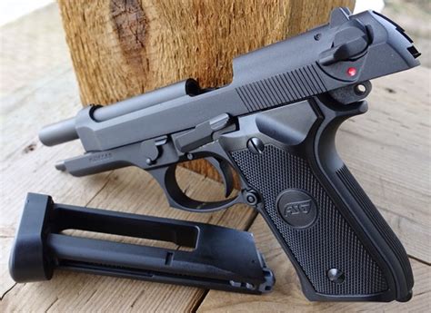 Asg X9 Classic Beretta M9 Co2 Blowback 4 5mm Bb Pistol Table Top Review — Replica Airguns Blog
