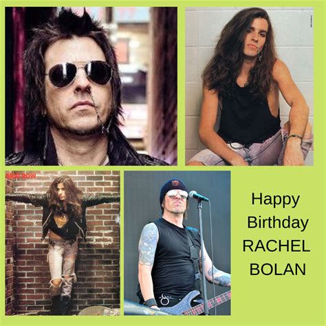 Happy Birthday Rachel Bolan 1964 Born Rachel Bolan From Us Heavy