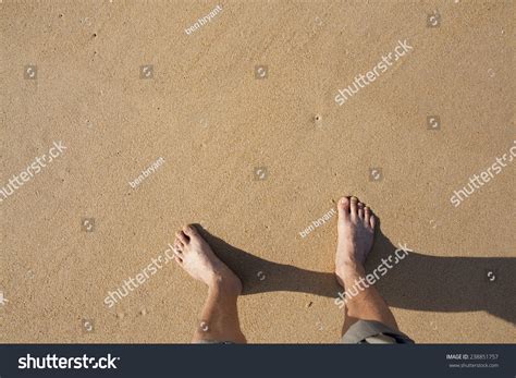 Barefeet Sand On Beach Summer Holidays Stock Photo 238851757 Shutterstock