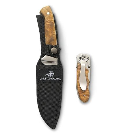 He just down sized from a large house to a small apartment. 3 - Pc. Winchester® Knife Set - 140314, Folding Knives at ...