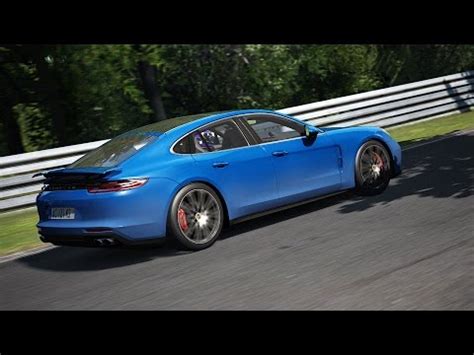 Assetto Corsa Porsche Panamera Turbo Hot Lap At Nordschleife YouTube